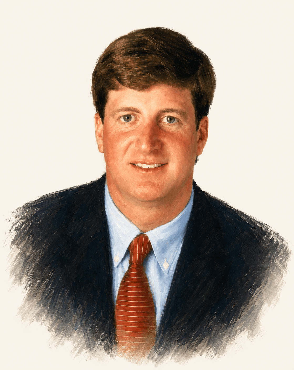 Painted portrait of Patrick J. Kennedy